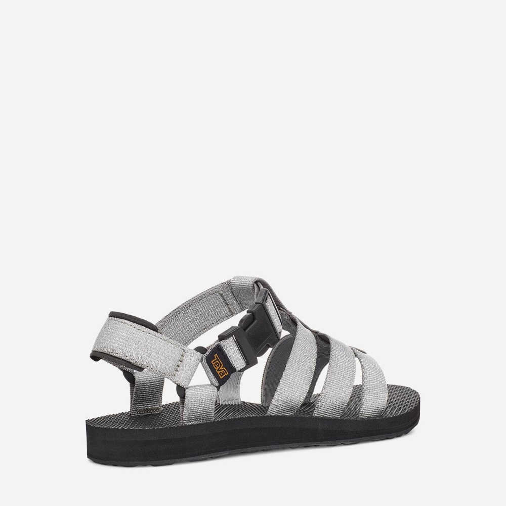 Silver Women's Teva Original Dorado Hiking Sandals | 742-CPXWGF