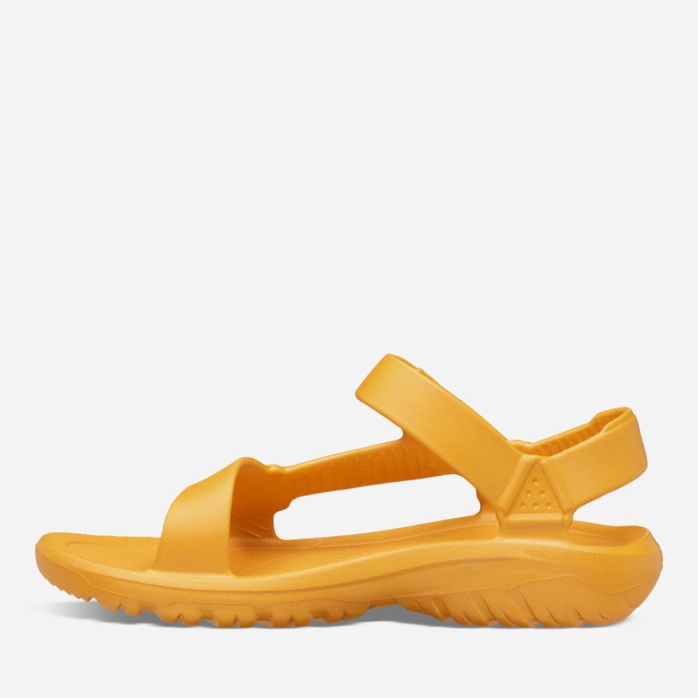 Yellow Men's Teva Hurricane Drift Sandals | 853-XMQLDR