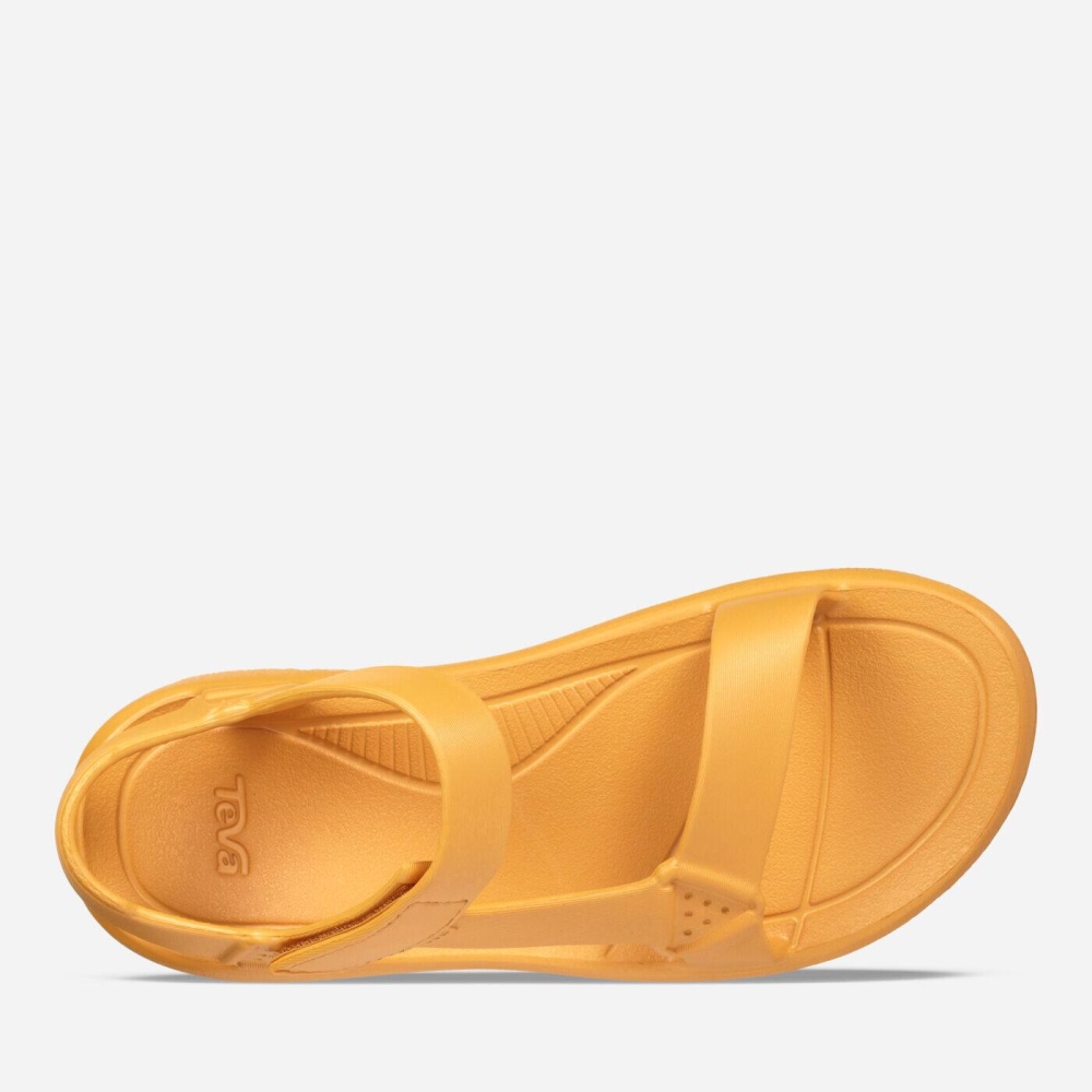 Yellow Men's Teva Hurricane Drift Sandals | 853-XMQLDR