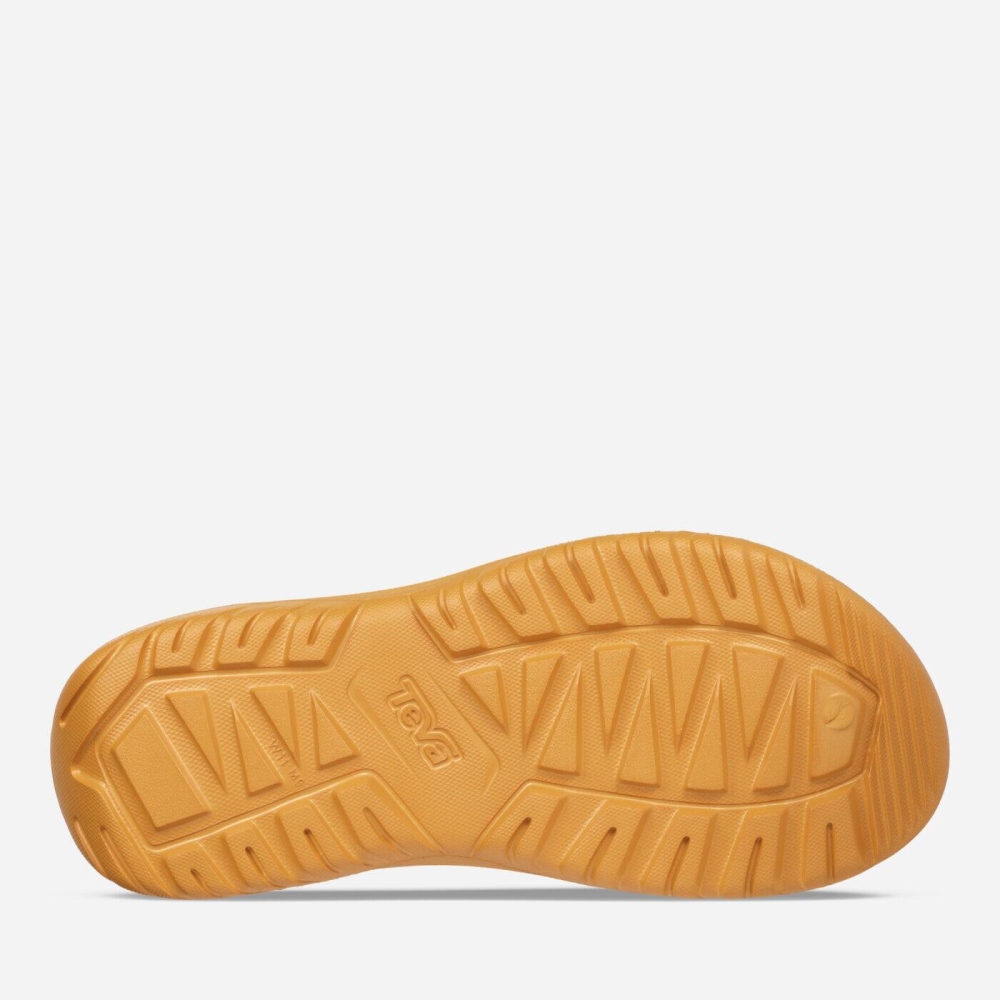 Yellow Men's Teva Hurricane Drift Sandals | 853-XMQLDR