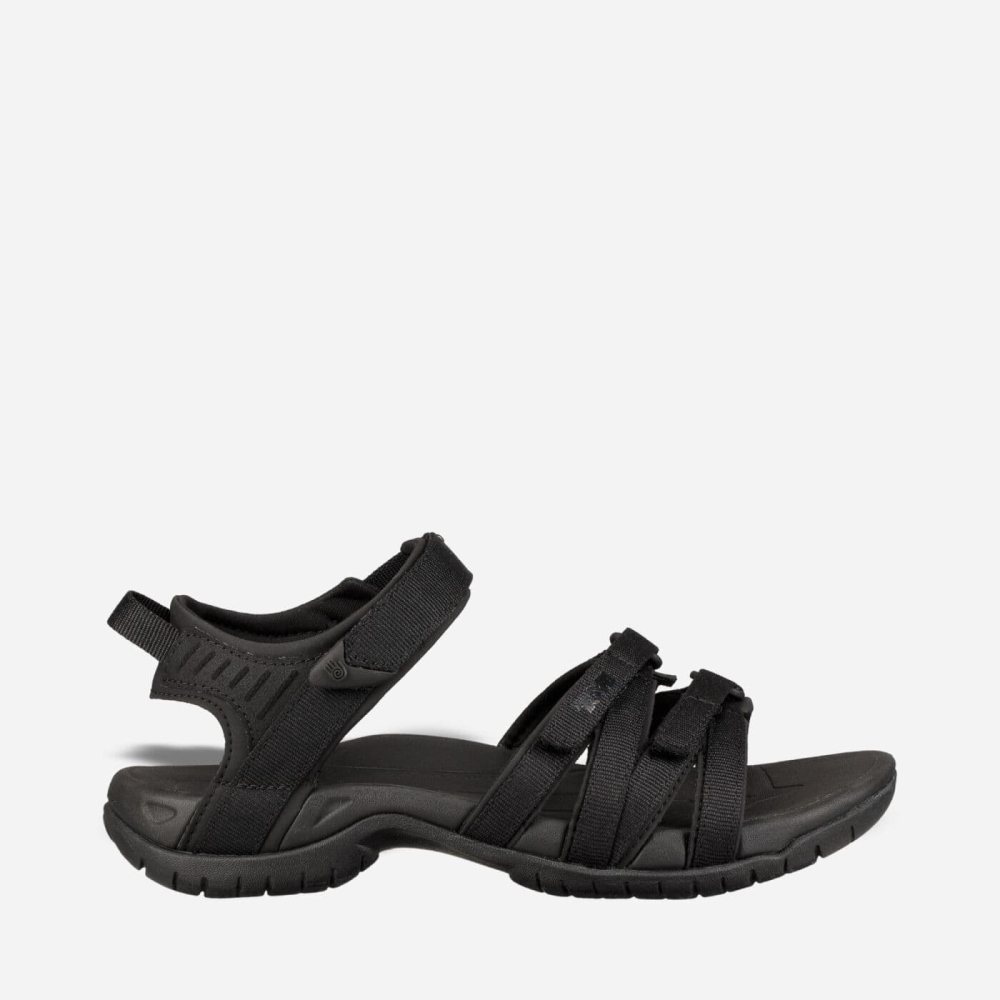 Black Black Women's Teva Tirra Hiking Sandals | 743-MPOVLT