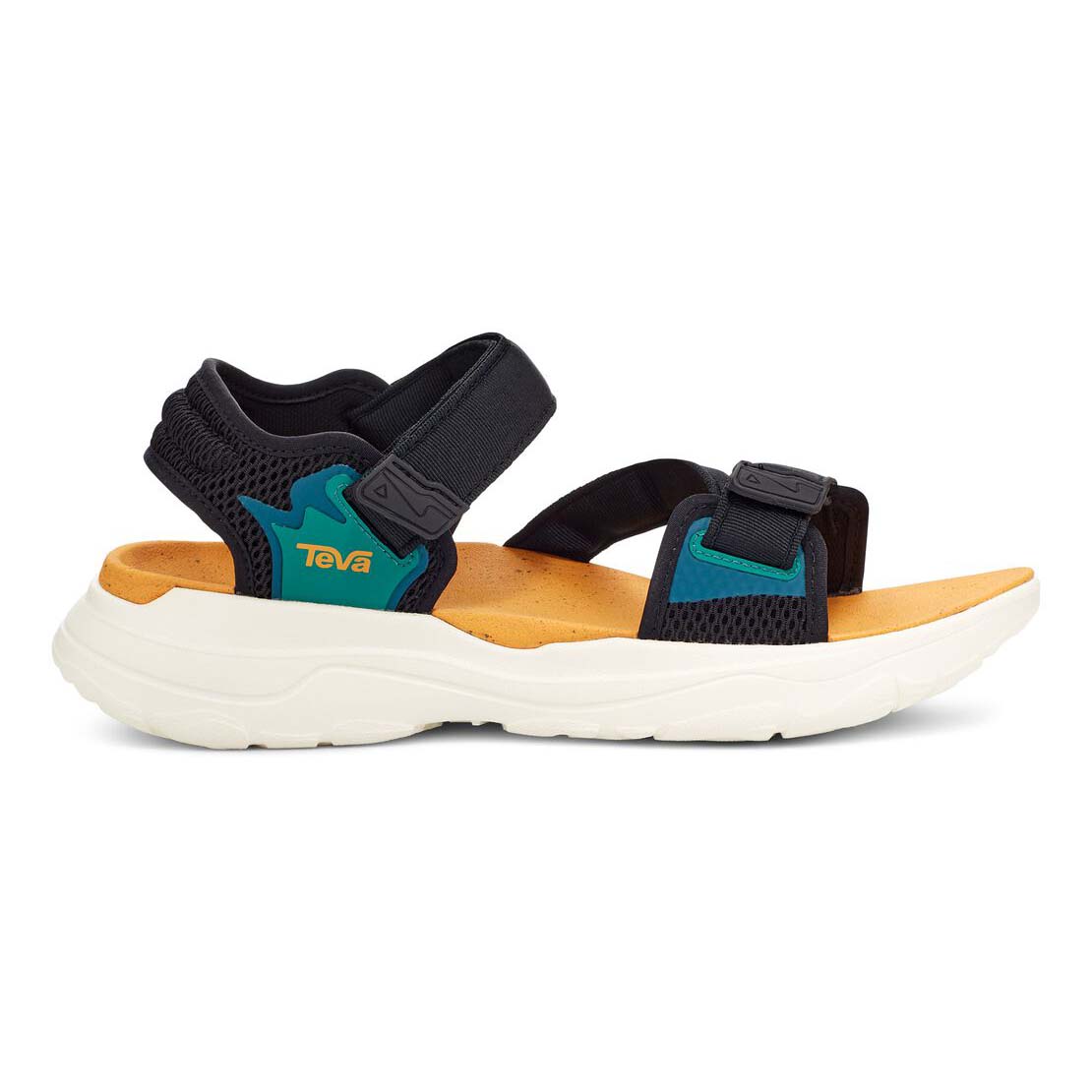 Black Blue Men's Teva Zymic Sandals | 307-PUZGHR