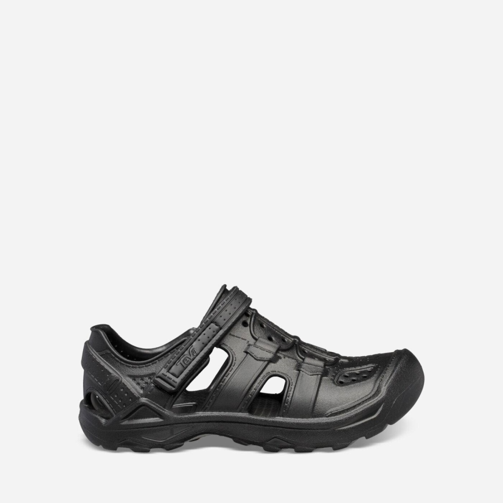 Black Kids' Teva Omnium Drift Hiking Shoes | 598-HQUYFG