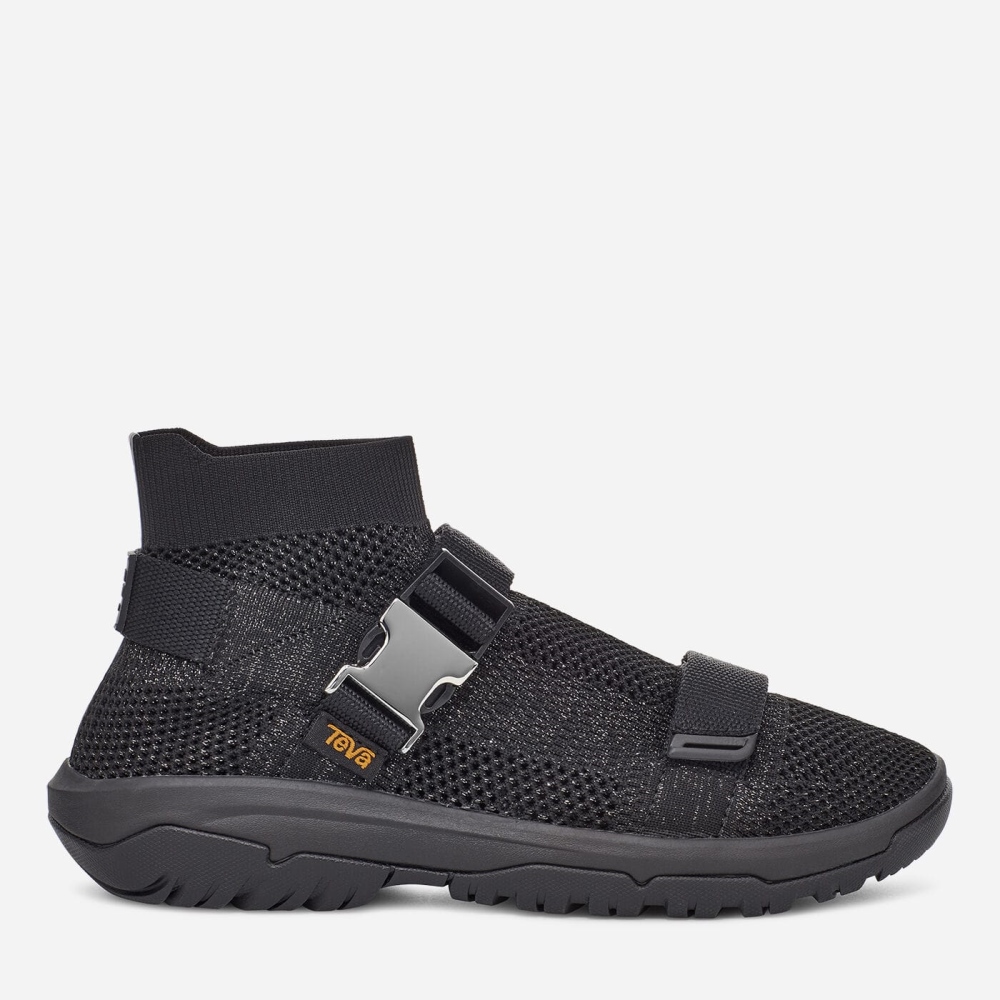 Black Men's Teva Hurricane Sock - Opening Ceremony Sandals | 794-DXTZSL