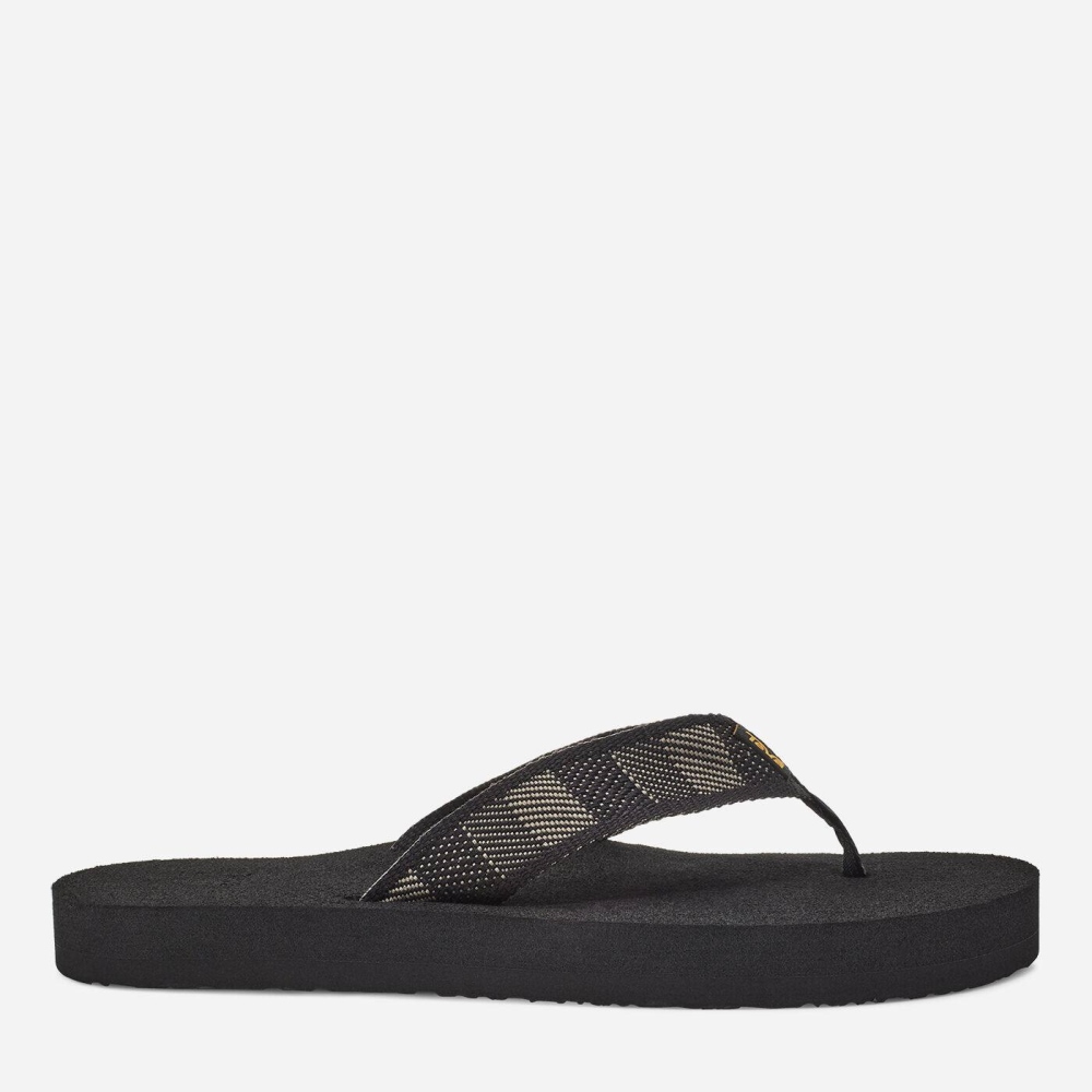 Black Men's Teva Original Mush Sandals | 546-SGXPEC