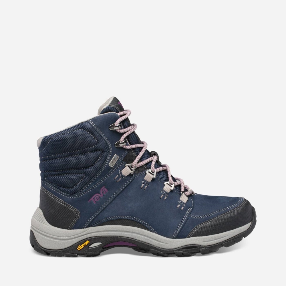 Black Women's Teva Montara Mid eVent Boots | 531-JYGXOI