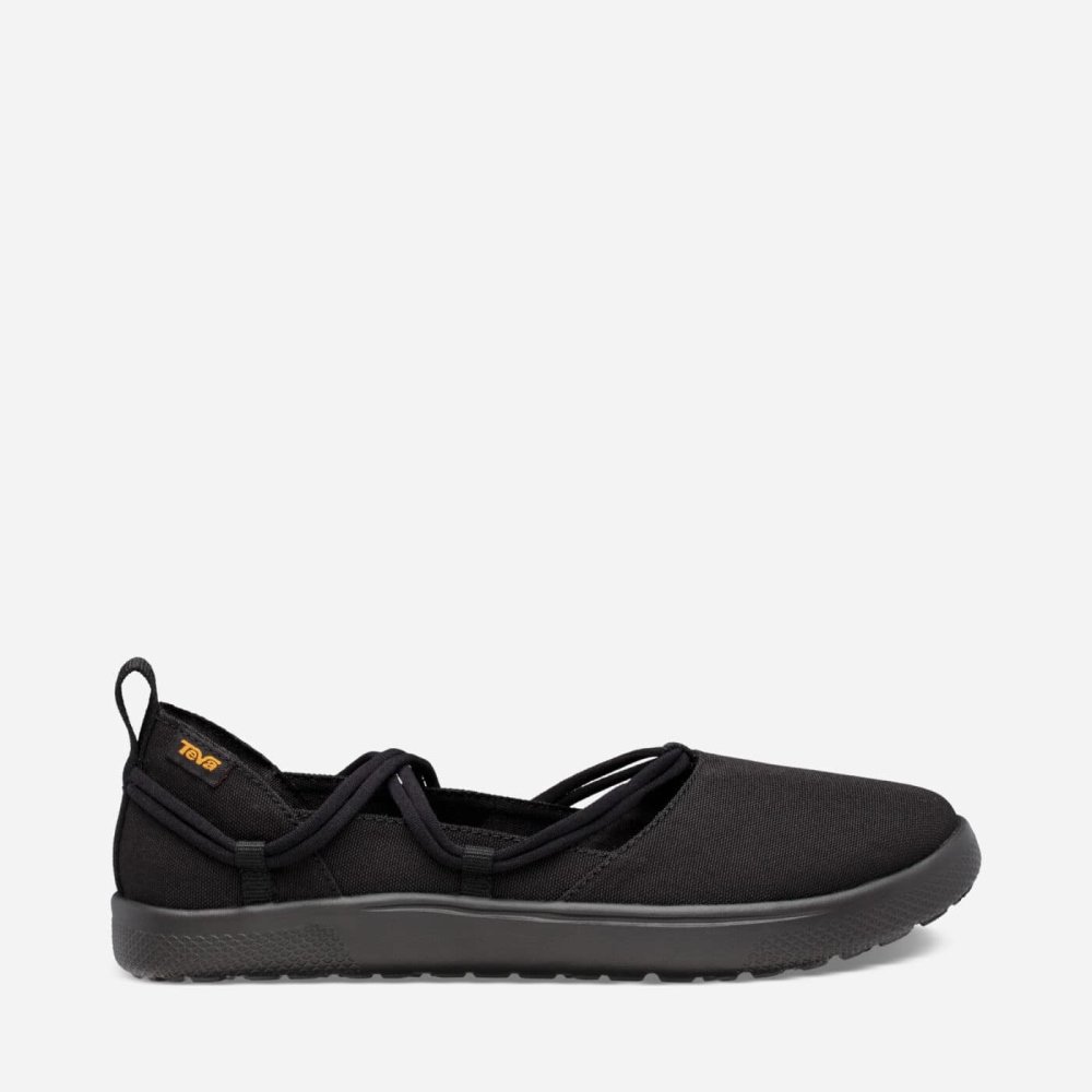 Black Women's Teva Voya Infinity MJ Sneakers | 675-YDSVFG