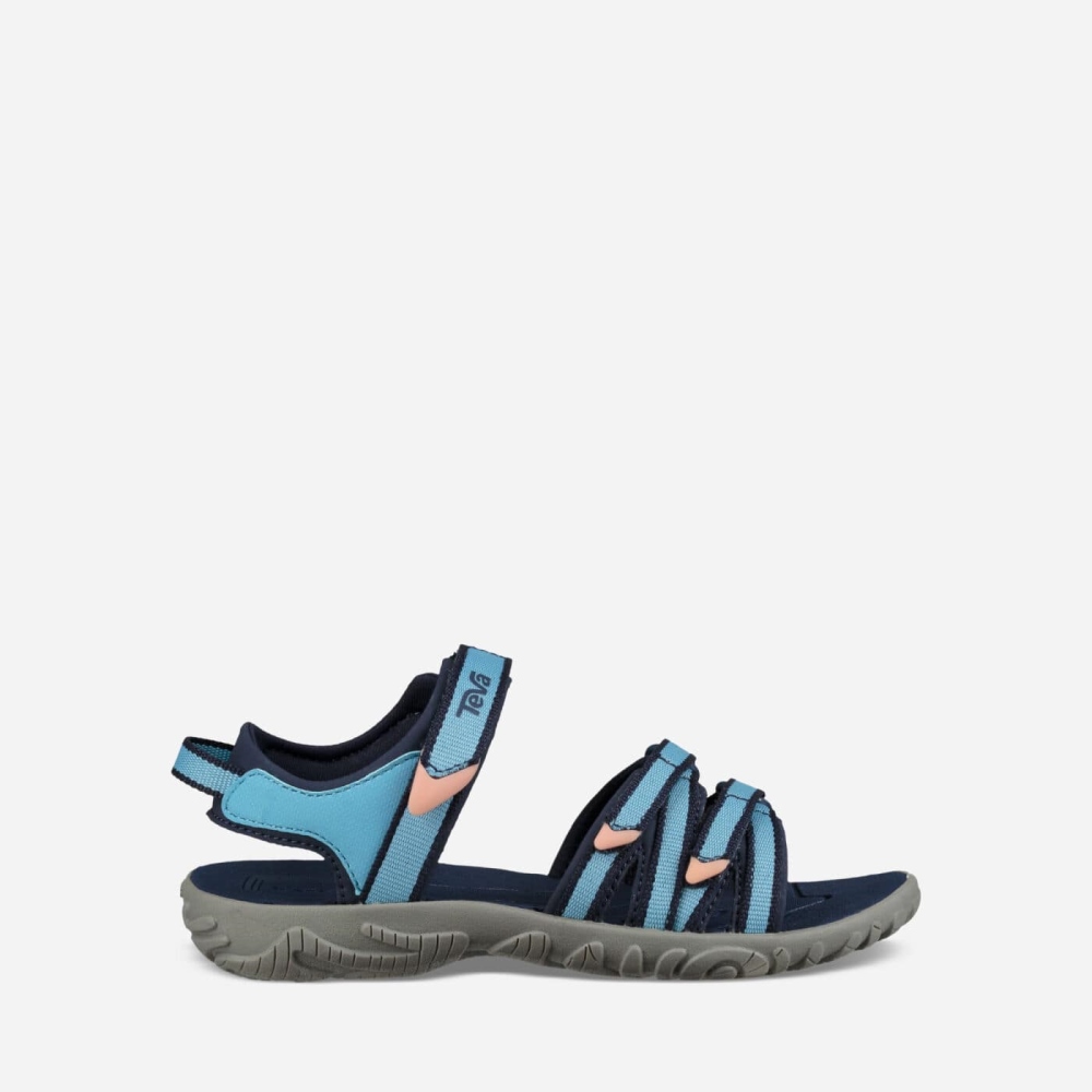 Blue Kids' Teva Tirra Hiking Sandals | 265-EMRLTQ