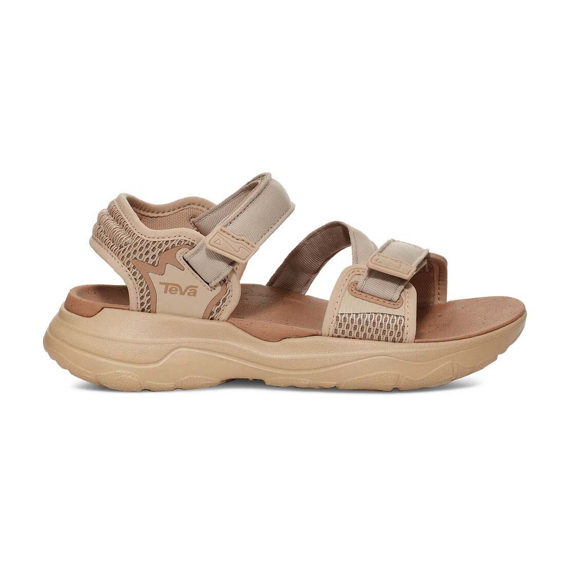 Brown Women's Teva Zymic Sandals | 264-UILYRP