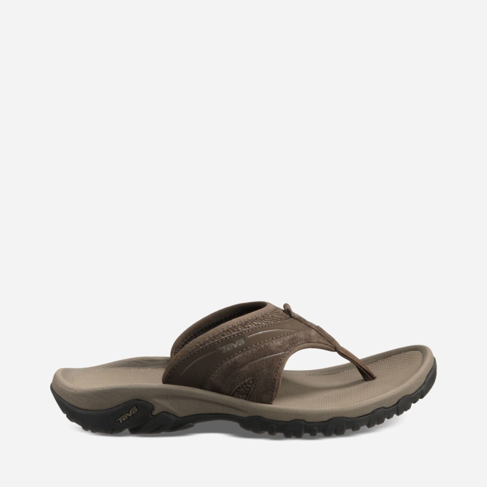 Coffee Men's Teva Pajaro Hiking Sandals | 614-WQSUAL