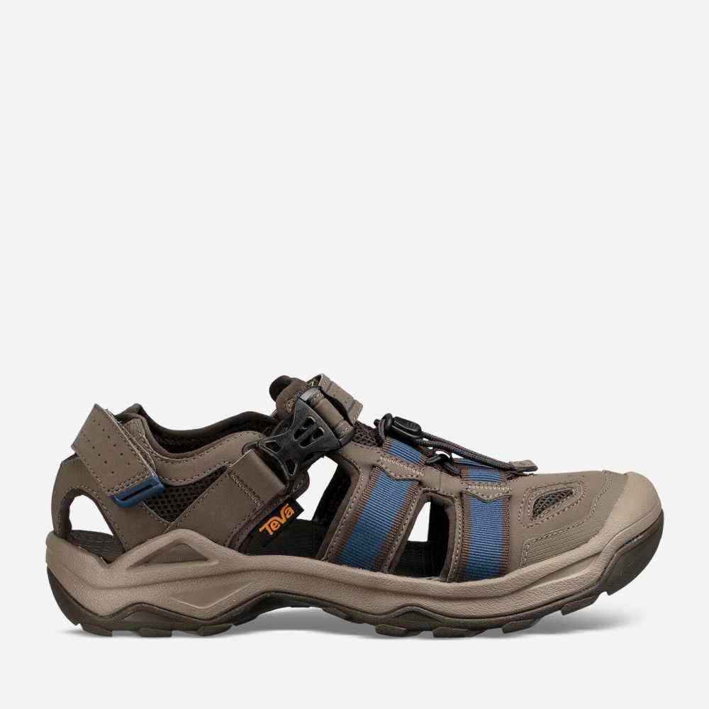 Khaki Men's Teva Omnium 2 Hiking Sandals | 198-OIWEVU