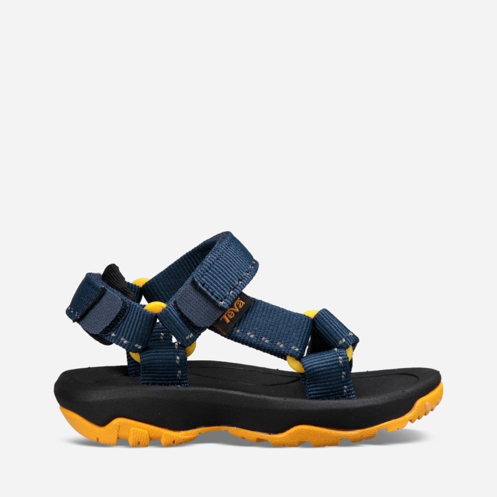 Navy Kids' Teva Hurricane XLT2 Hiking Sandals | 084-AGJIKD