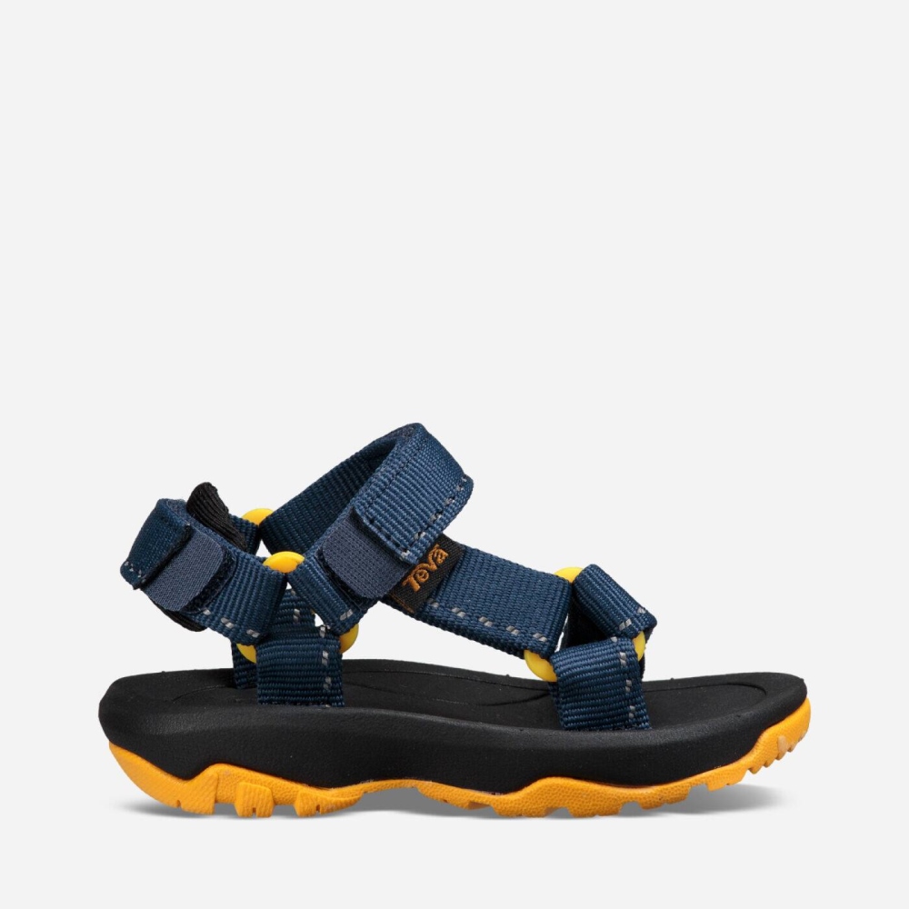 Navy Kids' Teva Hurricane XLT2 Slip On Shoes | 512-ESOXUM