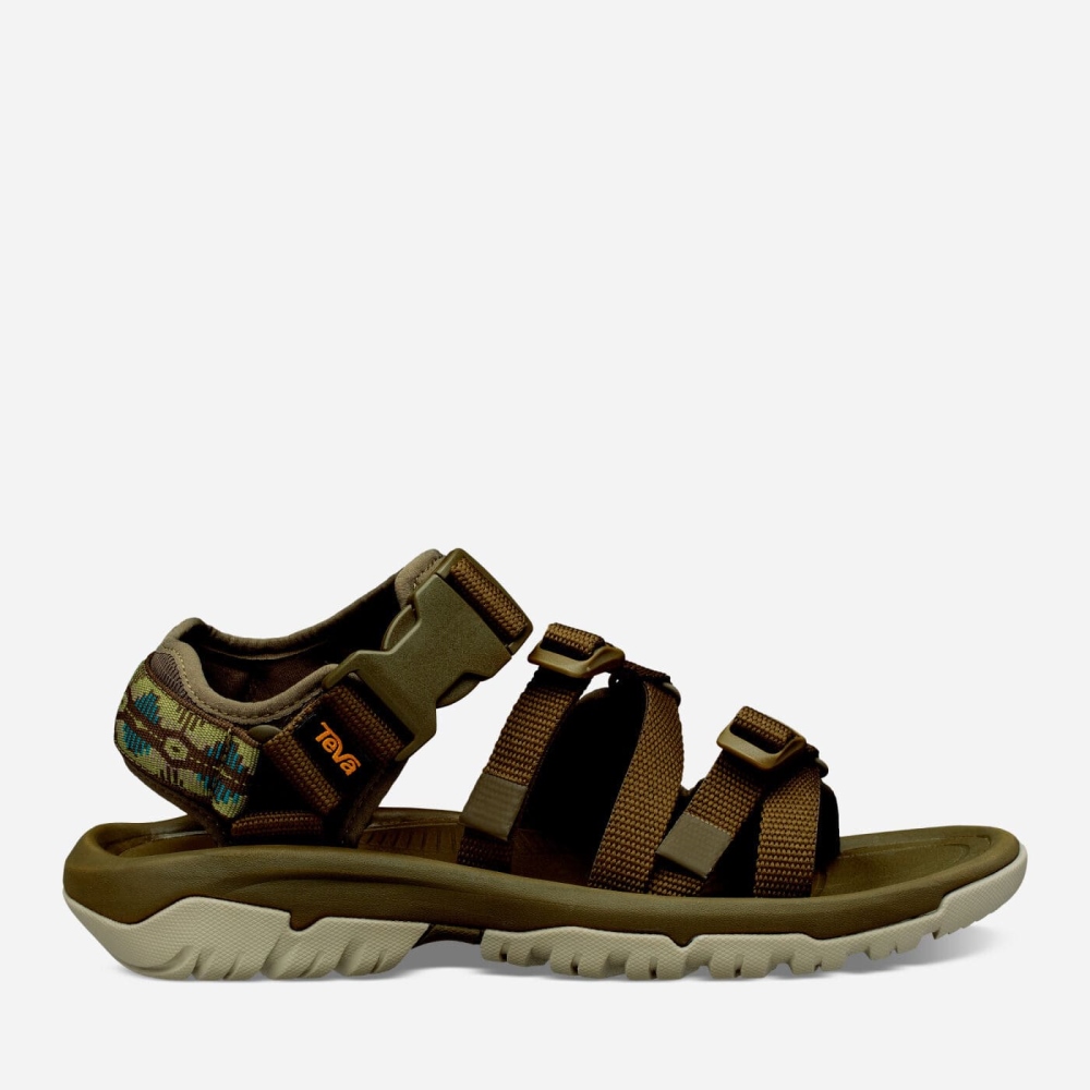 Olive Men's Teva Hurricane XLT2 Alp Sandals | 235-CFYWRD