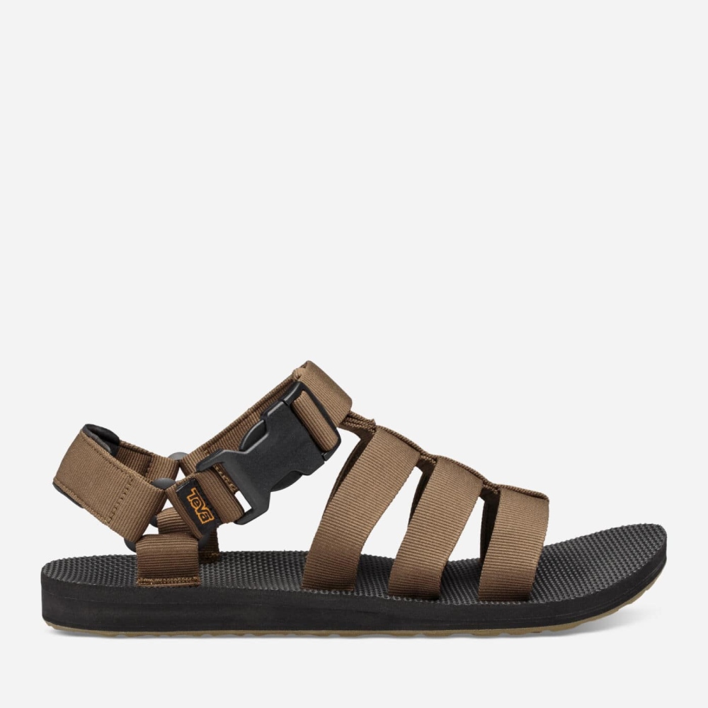 Olive Men's Teva Original Dorado Hiking Sandals | 809-KYAWUC