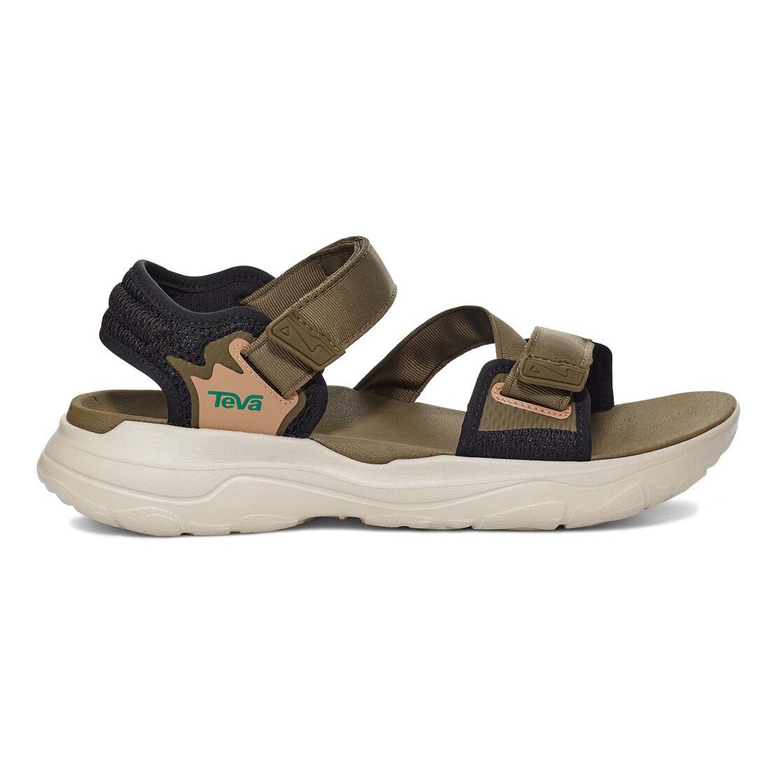 Olive Men's Teva Zymic Sandals | 849-YUGHLA