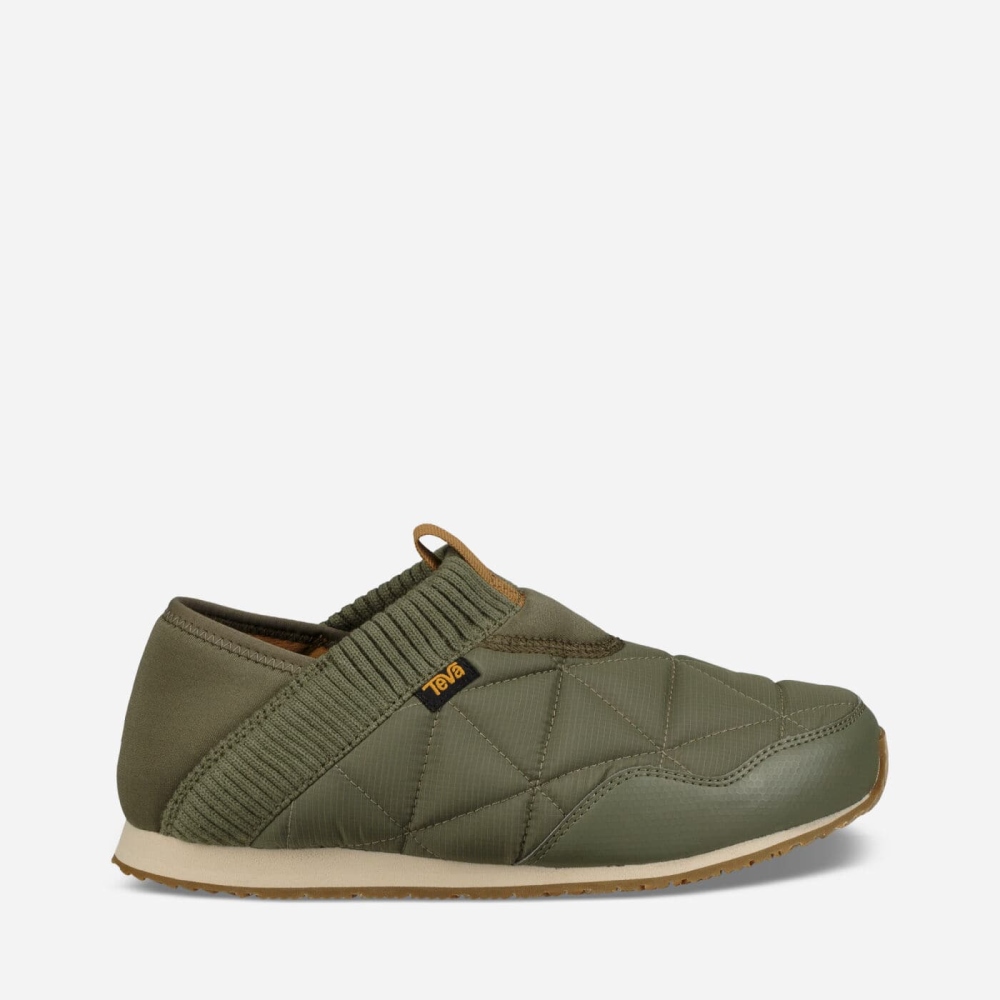 Olive Women's Teva Ember Moc Slip On Shoes | 146-ORUNKV