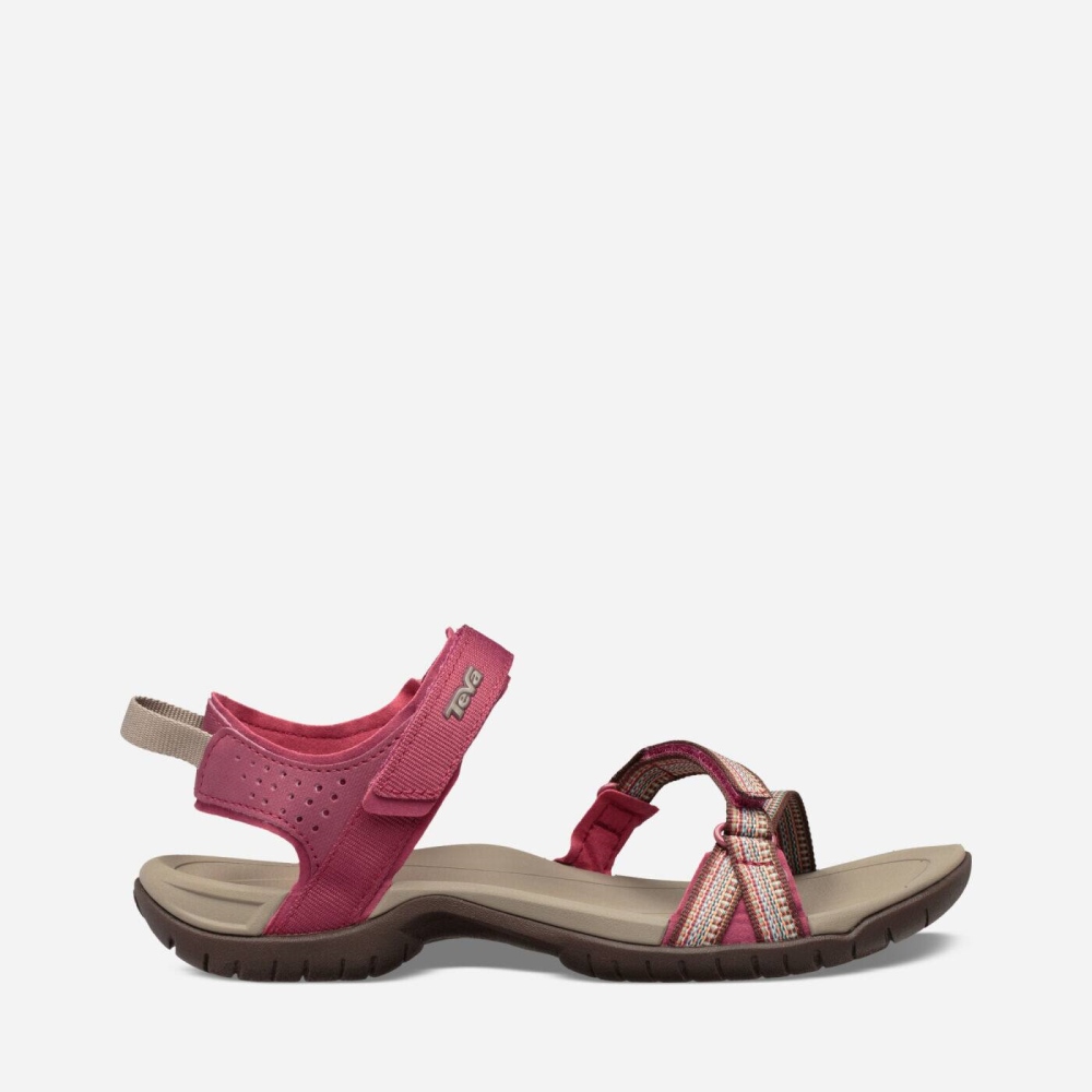 Pink Women's Teva Verra Hiking Sandals | 205-MQZKGV