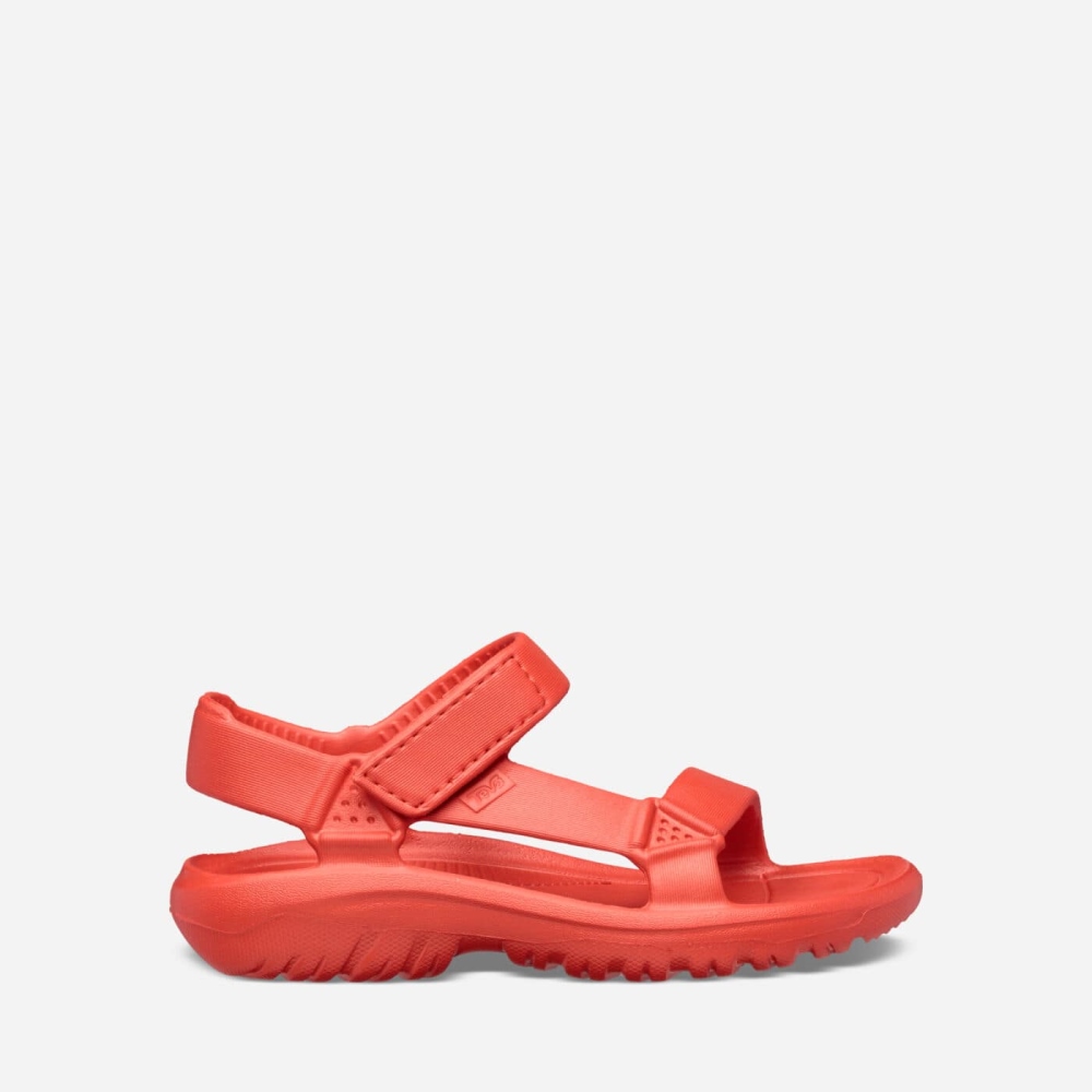 Red Kids' Teva Hurricane Drift Hiking Sandals | 128-NLXSQF