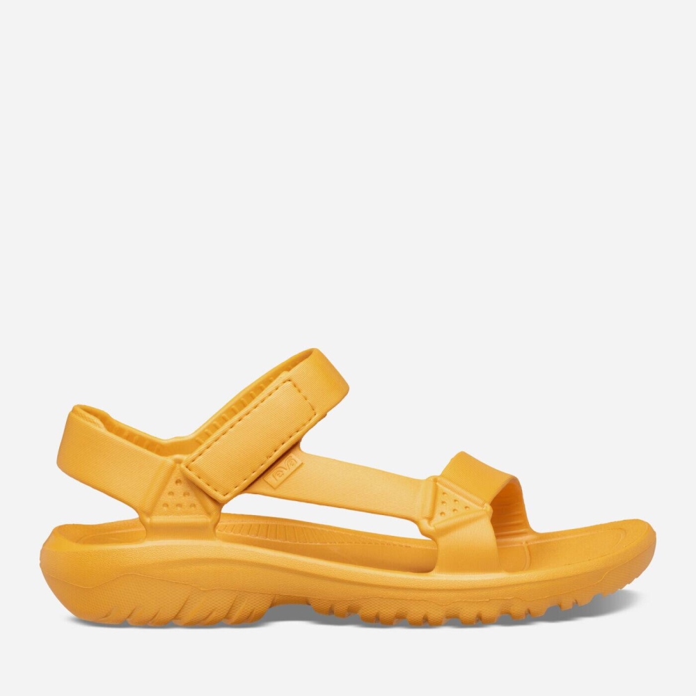 Yellow Men's Teva Hurricane Drift Sandals | 853-XMQLDR